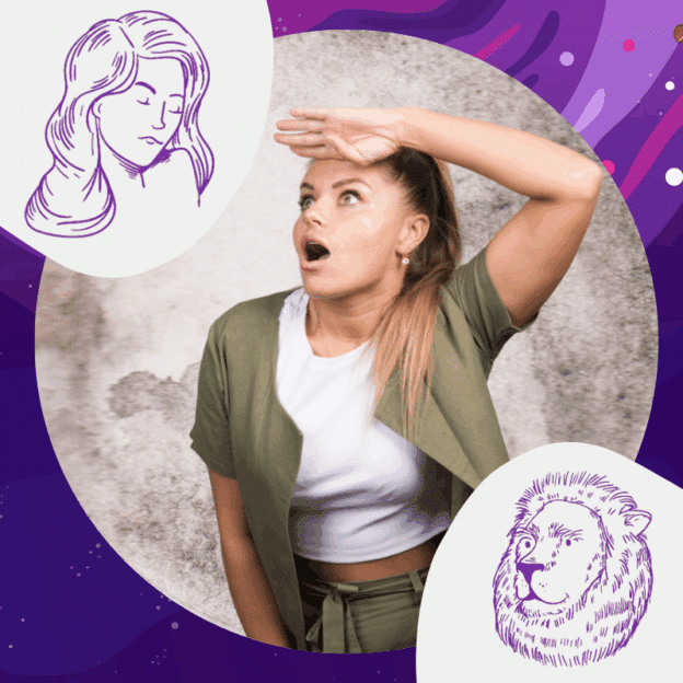 Lion ascendant Vierge