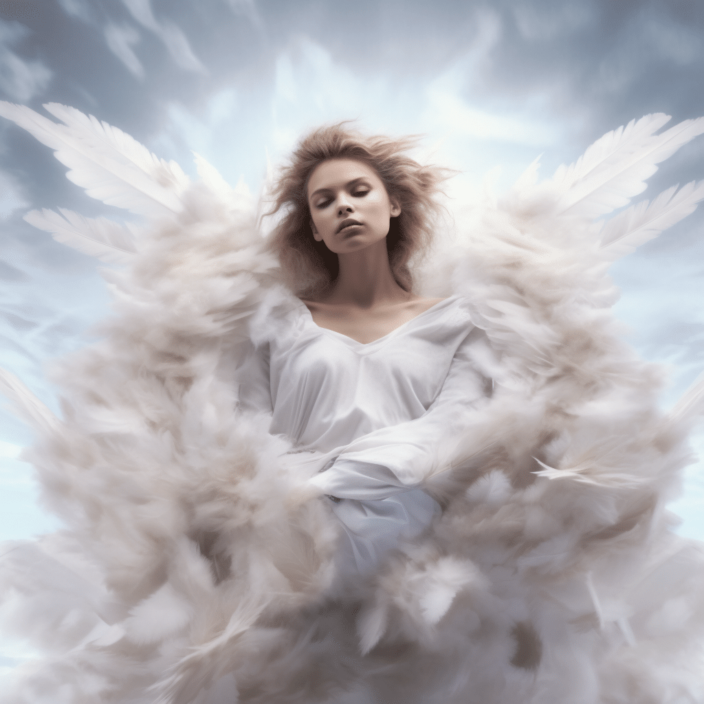 ANGE YERATHEL Protecteur du Lion, lie l’Homme et le Divin