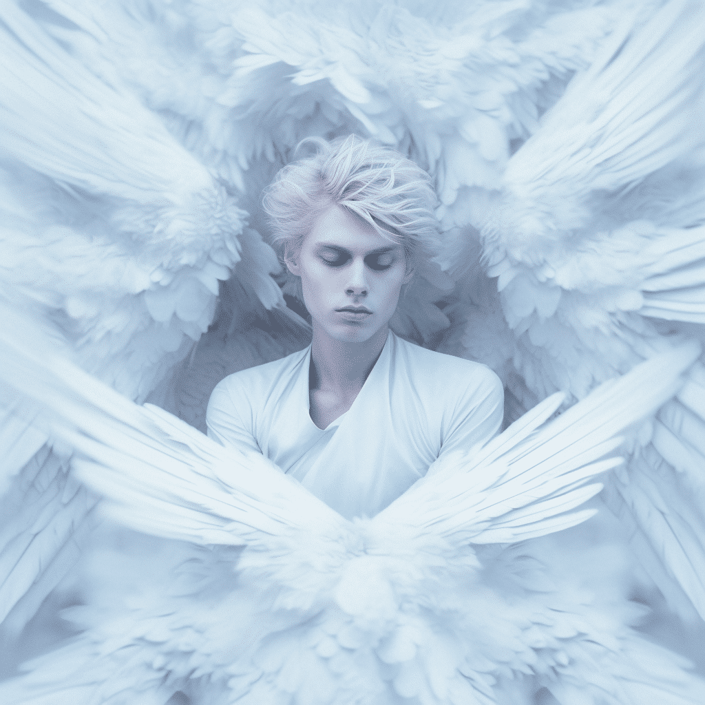 ANGE LECABEL Protecteur de la Vierge, lie l’Homme et le Divin