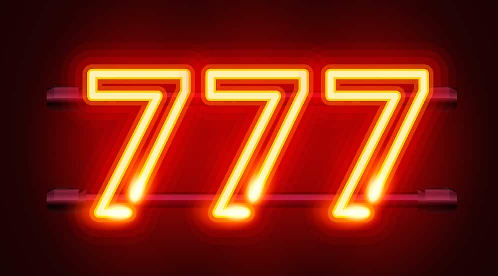 nombre 777 lumineux 