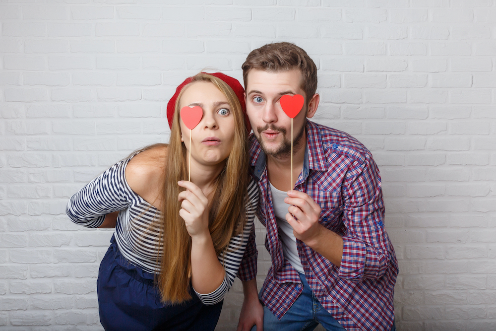 couple à la saint valentin