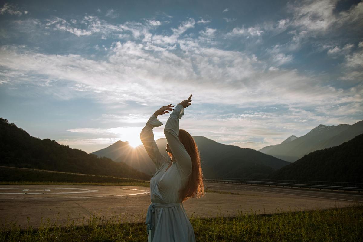 femme ayant des dons spirituels