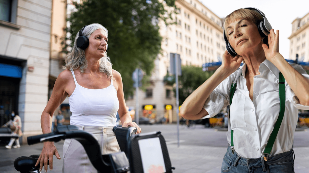 femme qui écoute la fréquence 528hz