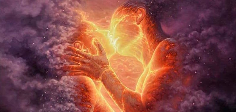 Flammes jumelles : La fusion d'un couple divin