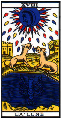 carte tarot la lune