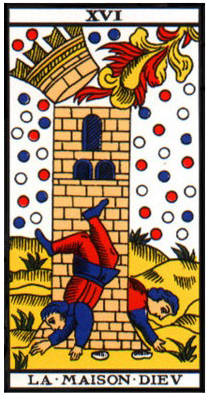 carte tarot maison dieu