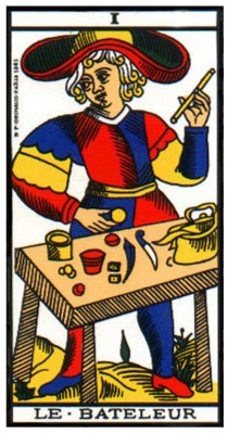 carte tarot le bateleur