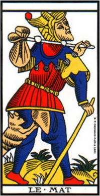 carte tarot le mat