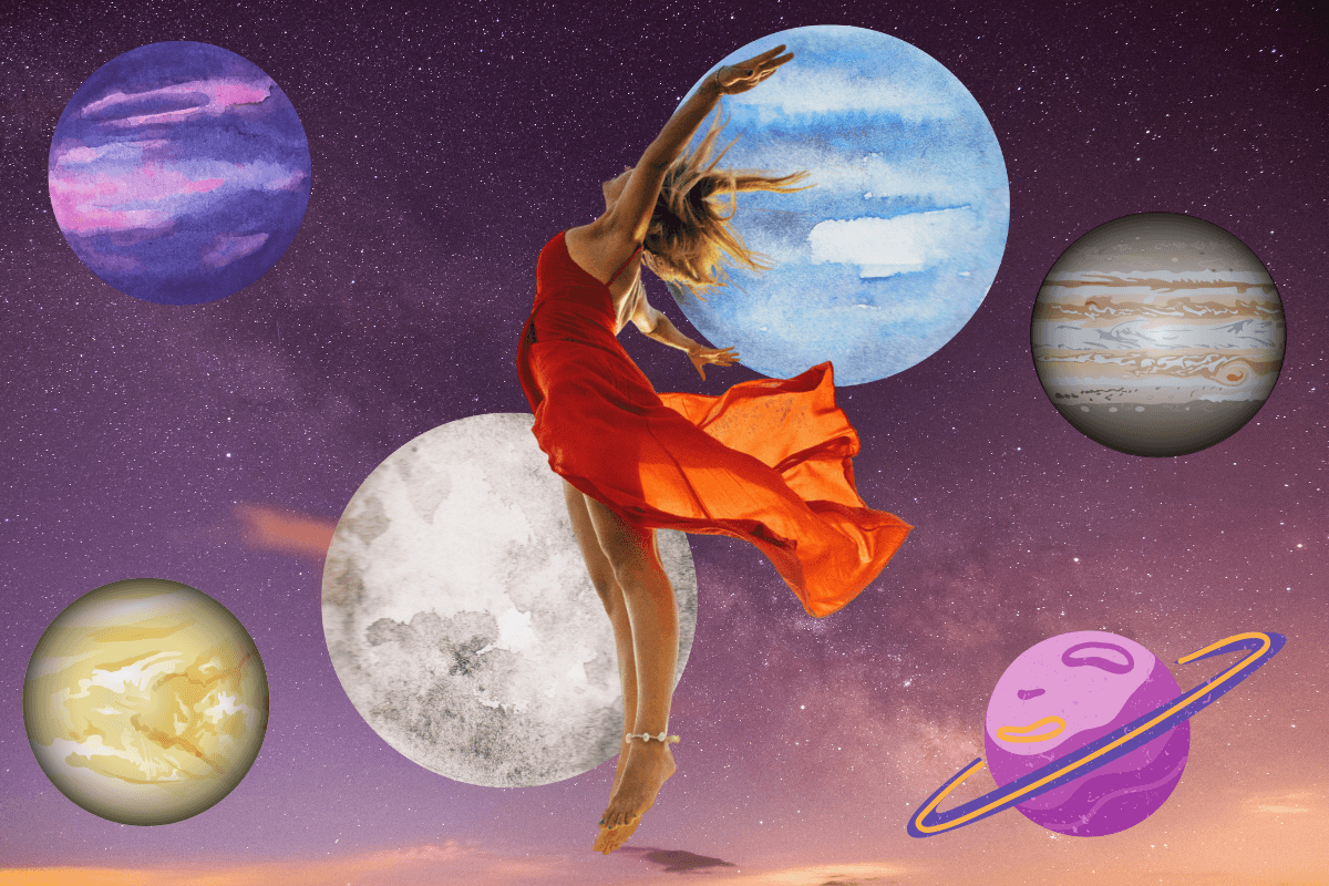 astrologie, les planètes en maison