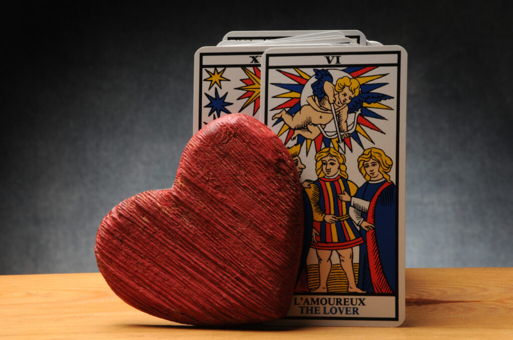 jeu de carte tarot de l'amour